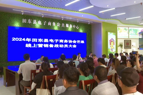 搭乘電商快車，田東芒果香飄萬里